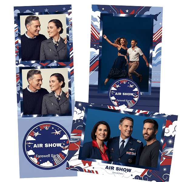 military fighter jet aviation Fotobox-Layout
