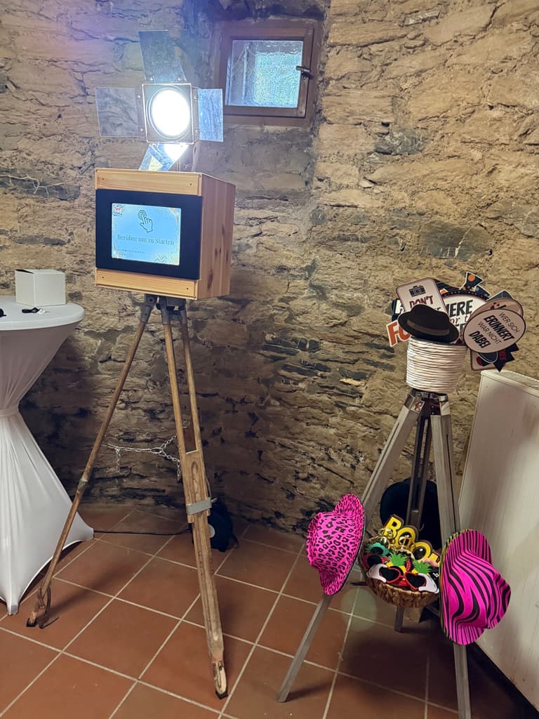 Fotobox Lite bei einem echten Event – Ansicht 2