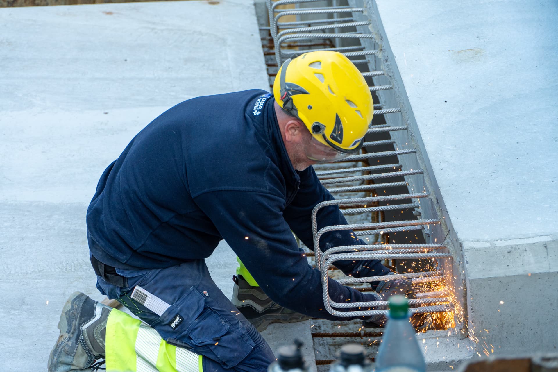 Unternehmensfotografie von Paul Alt auf einer Baustelle